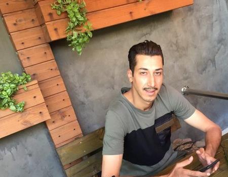 عکس بهرام افشاری در اقای سانسور