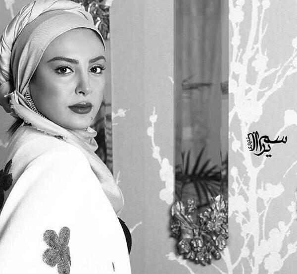 عکس جوانی حدیثه تهرانی