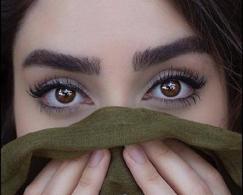 عکس چشم و ابرو دختر برای پروفایل