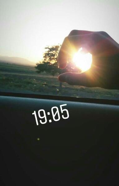 عکس طلوع خورشید برای استوری