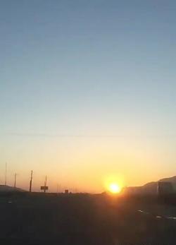 عکس طلوع خورشید برای استوری