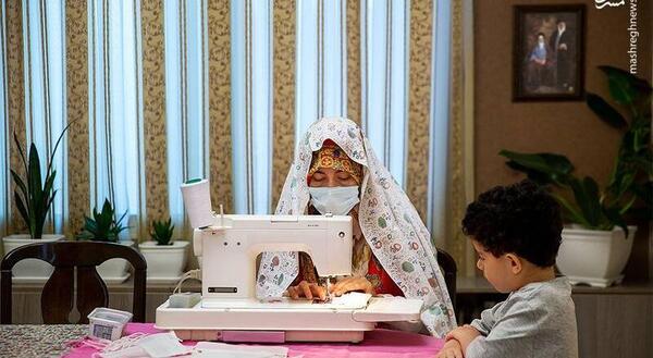 عکس گروه خیاطی