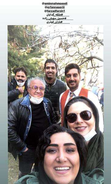عکس باران کوثری در سریال ملکه گدایان