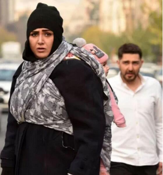 عکس باران کوثری در سریال ملکه گدایان