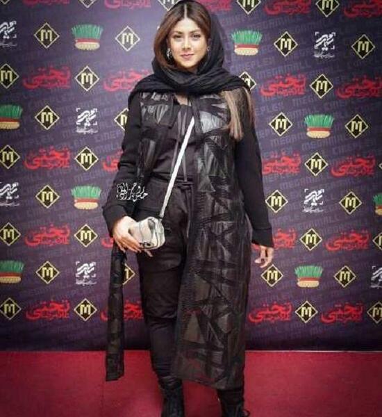 عکس آزاده صمدی و پدرش