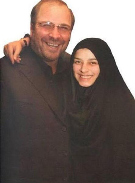 عکس مادر قالیباف