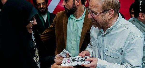 عکس مادر قالیباف