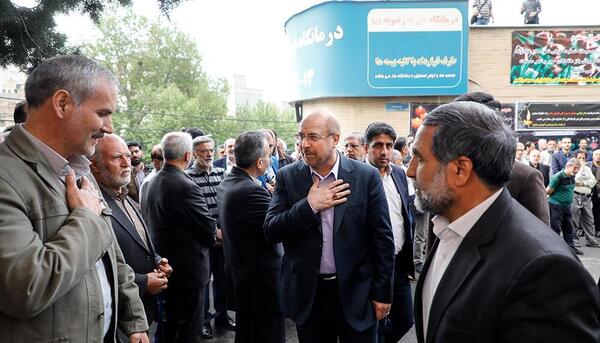 عکس مادر قالیباف