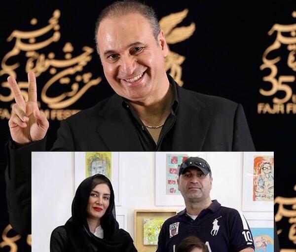 دانلود عکس های حمید فرخ نژاد و همسرش