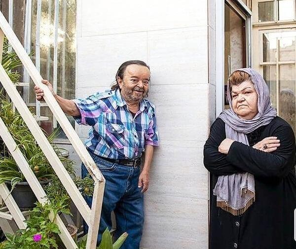 عکس اسدالله یکتا و همسر و فرزندانش