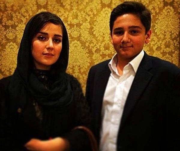 عکس افسانه پاکرو و برادرش