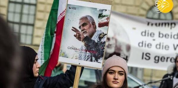 عکس سردار سلیمانی در آمریکا