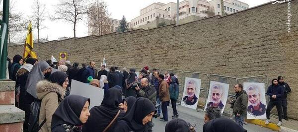 عکس سردار سلیمانی در آمریکا