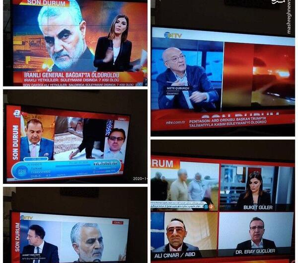 عکس سردار سلیمانی در آمریکا