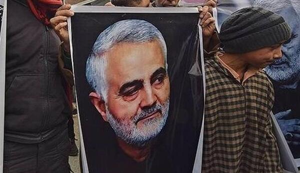 عکس سردار سلیمانی در آمریکا
