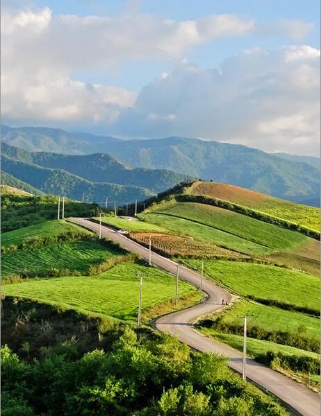 عکس طبیعت زیبای مینودشت