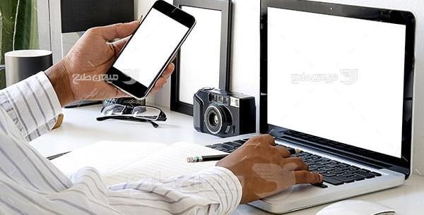 عکس لپ تاپ گوشی