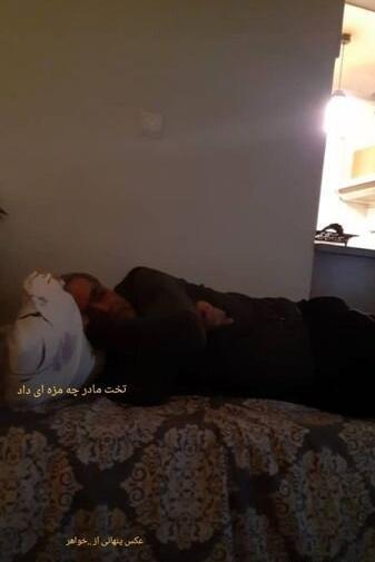 عکس مادر حمید لولایی