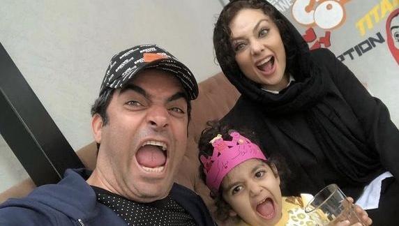 عکس خانوادگی یکتا ناصری