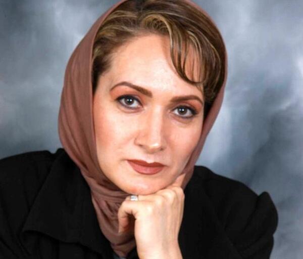 عکس افسانه ناصری با همسرش