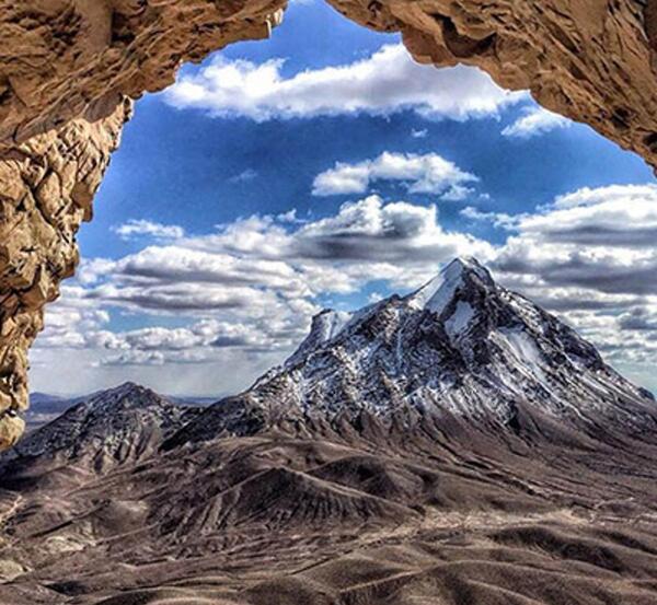 عکس داخل غار ایوب