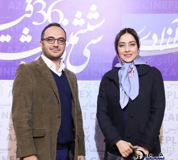 عکس بهاره کیان افشار با همسرش