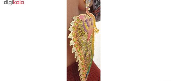 عکس گوشواره طاووسی