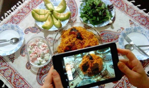 عکس غذا نگذاریم