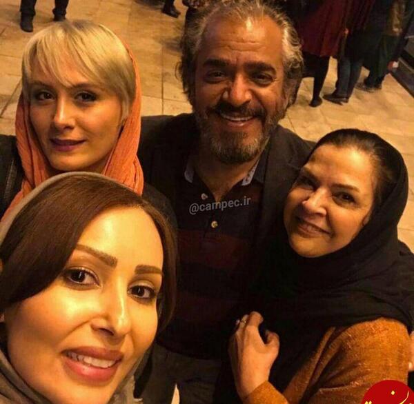 عکس اصغر همت و افسر اسدی