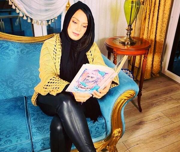 عکس با حجاب صبا راد
