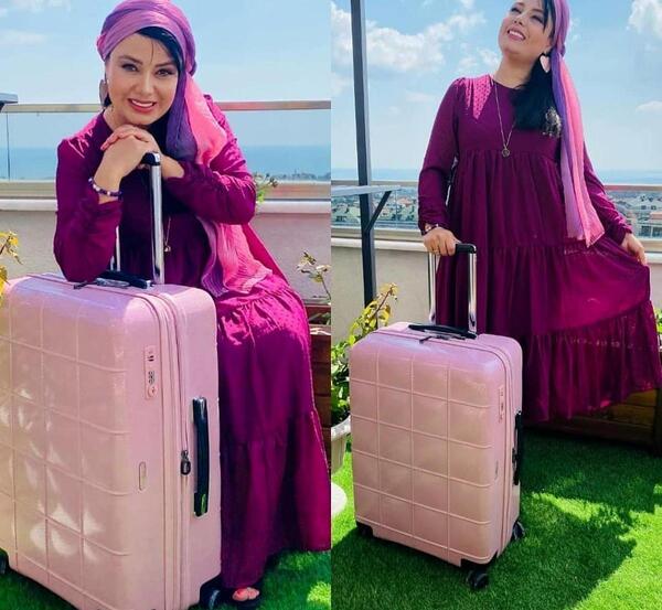 عکس با حجاب صبا راد