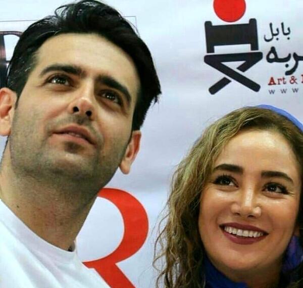 عکس بهاره افشاری با دوست پسرش