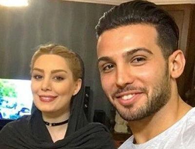 عکس بهاره افشاری با دوست پسرش