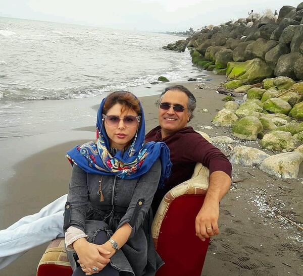 عکسهای بهزاد خداویسی وهمسرش