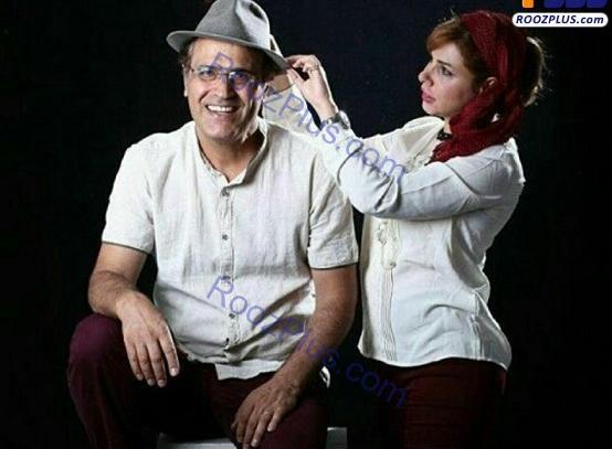 عکسهای بهزاد خداویسی وهمسرش
