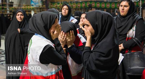 عکس خواهر شهید بابک نوری