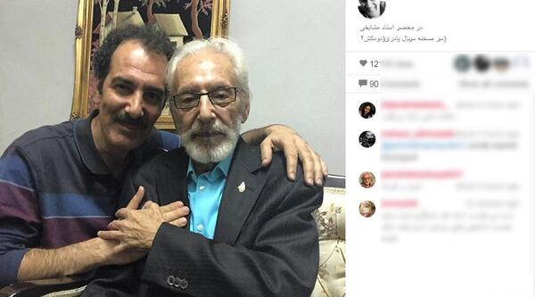 عکس بهنام تشکر در پادری