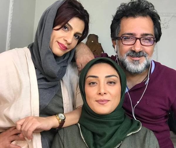 عکس آرش مجیدی وهمسر