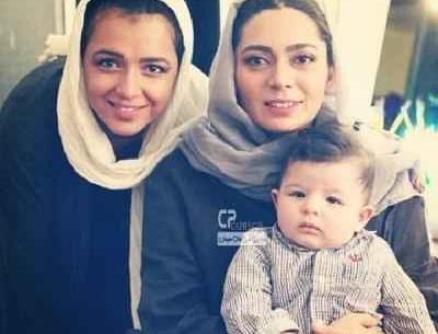 عکس پگاه آهنگرانی و مادرش