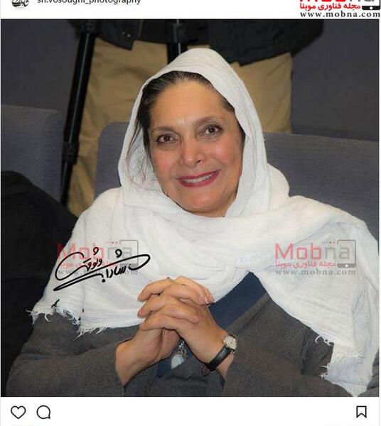 عکس پگاه آهنگرانی و مادرش