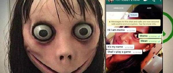 عکس های مومو ترسناک