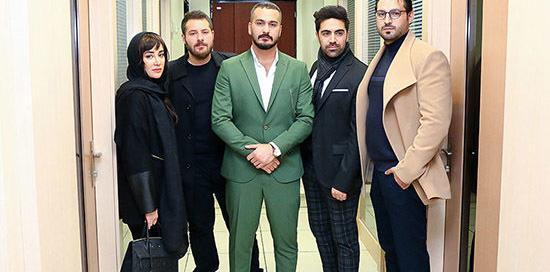عکس امیرحسین آرمان و میلاد کی مرام