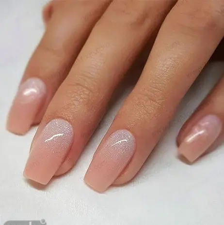عکس ناخن هلویی