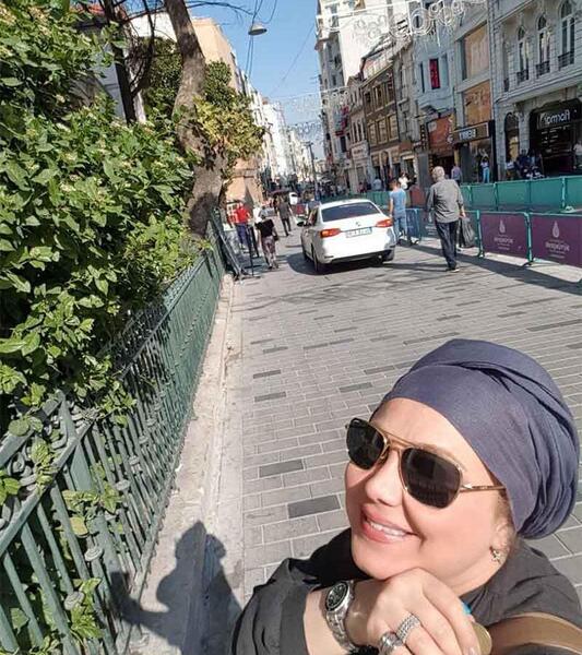 عکس بهنوش بختیاری در ترکیه