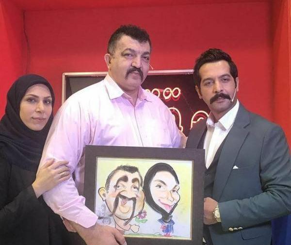 عکس احمد ایراندوست و همسرش