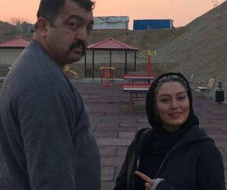 عکس احمد ایراندوست و همسرش
