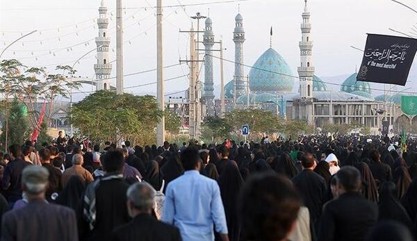 عکس پیاده روی جمکران
