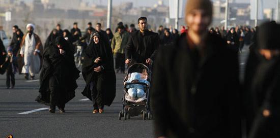 عکس پیاده روی جمکران