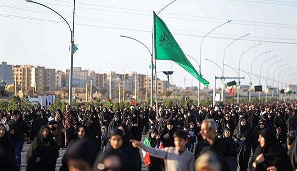 عکس پیاده روی جمکران