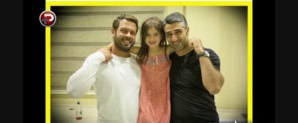 عکس پژمان بازغی در ماه عسل